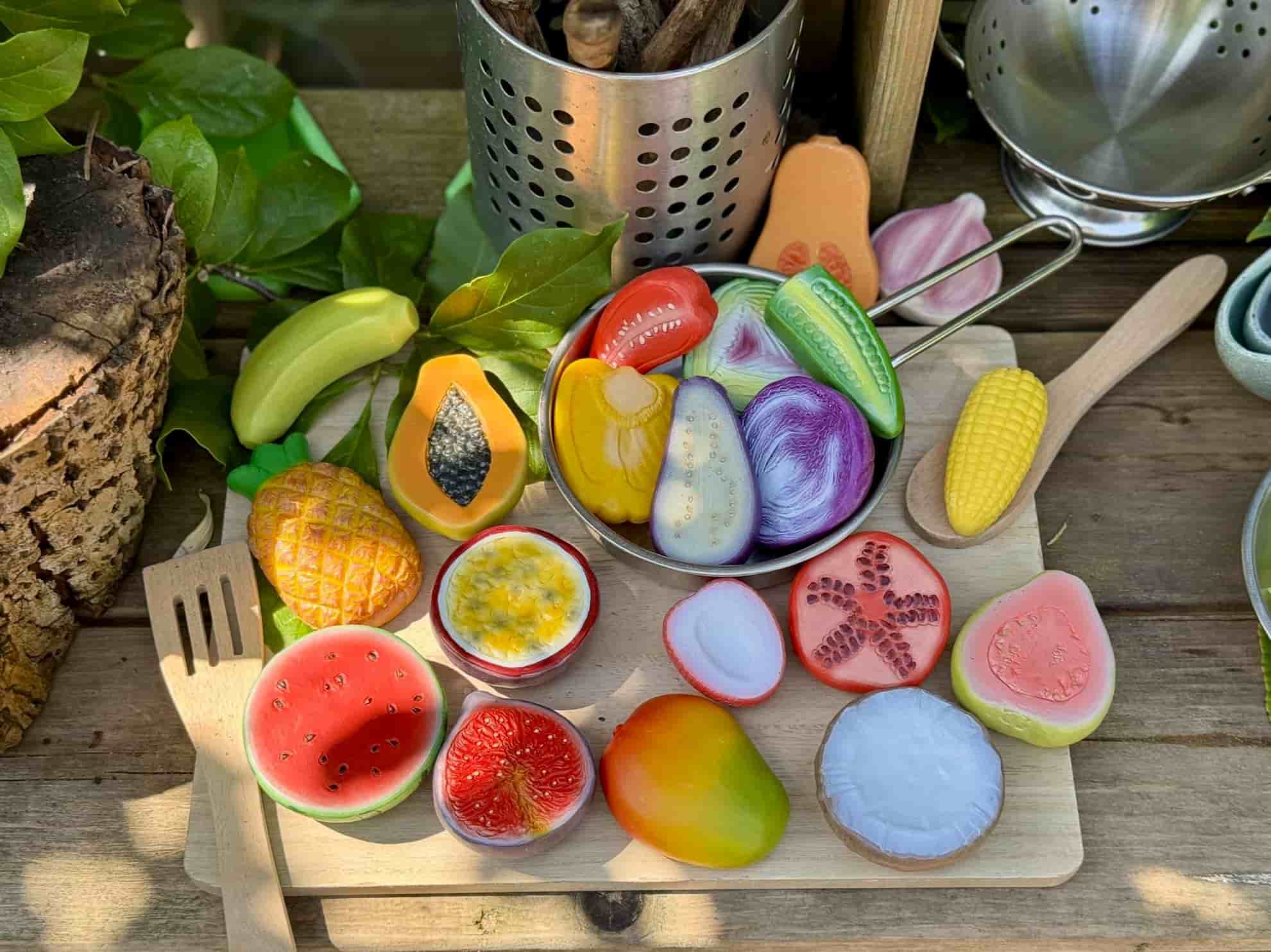 Sensory Play Stones World Kitchen 20 pieces - Image 2