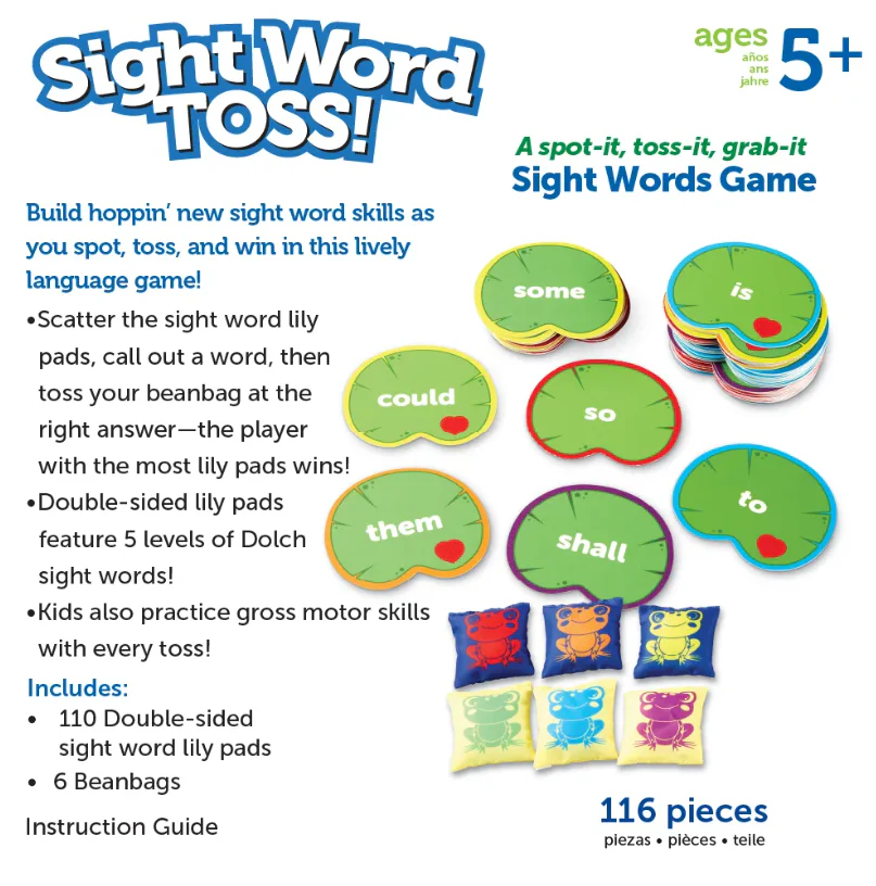 Sight Words Toss Game - Image 3
