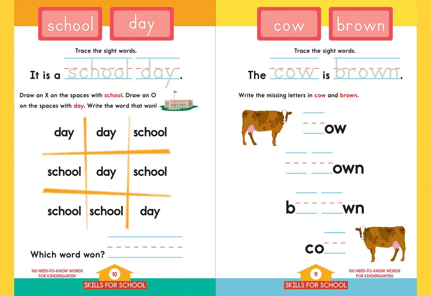 Skills for School 100 NeedtoKnow Words for Kindergarten - Image 3