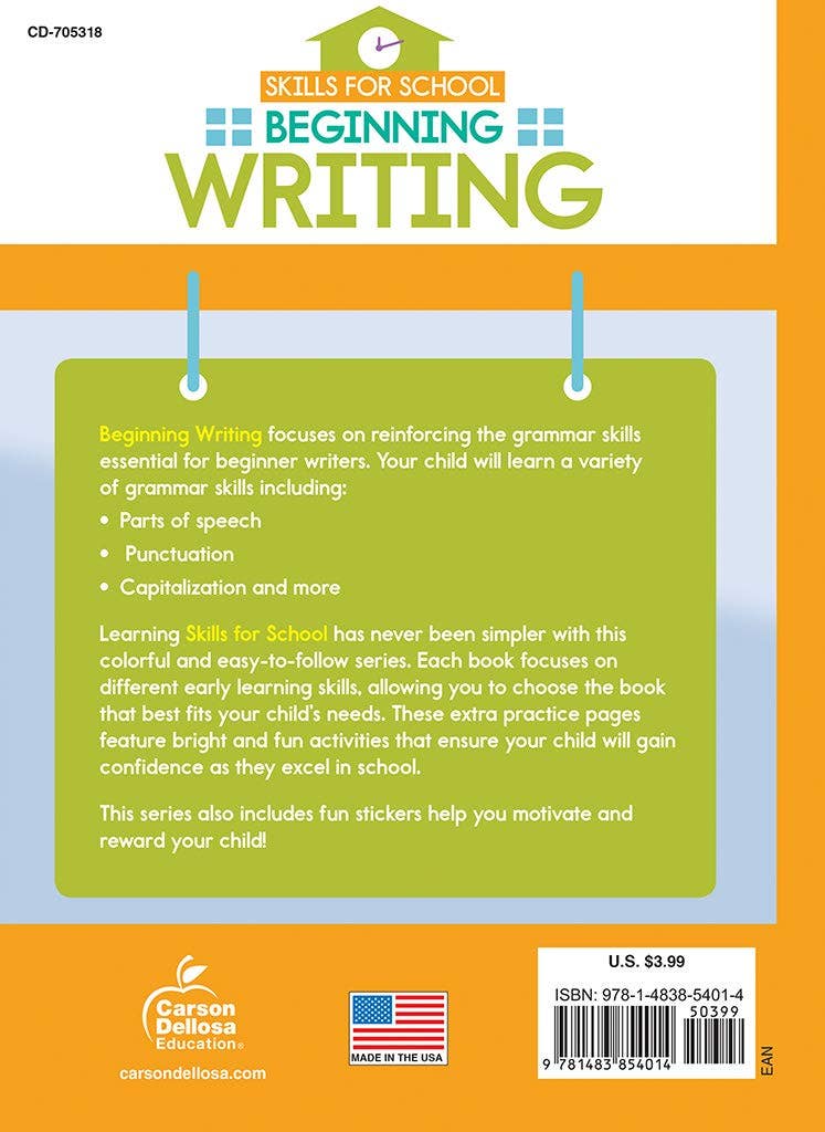 Skills for School Beginning Writing - Image 4