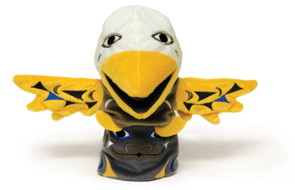 Sky the Eagle Bear Totem Puppet