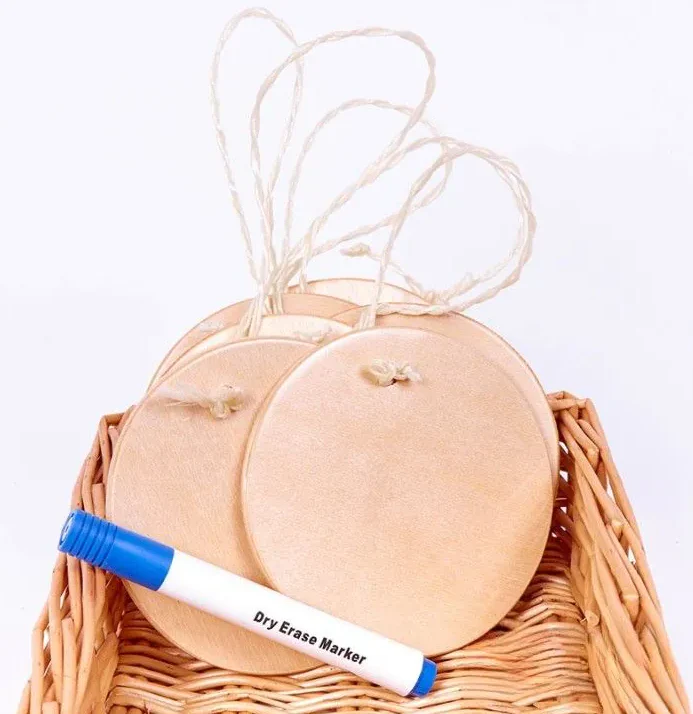 Small Natural Hanging Writing Boards
