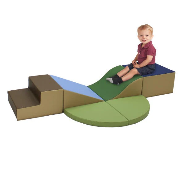 SoftScape Toddler Playtime All Around Climber Navy Powder Bl - Image 2