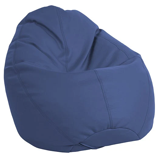 SoftZone Dew Drop Bean Bag Chair Navy Blue