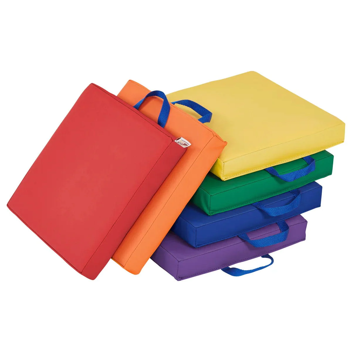 SoftZone Floor Cushion with Handle 6 Piece - Image 3