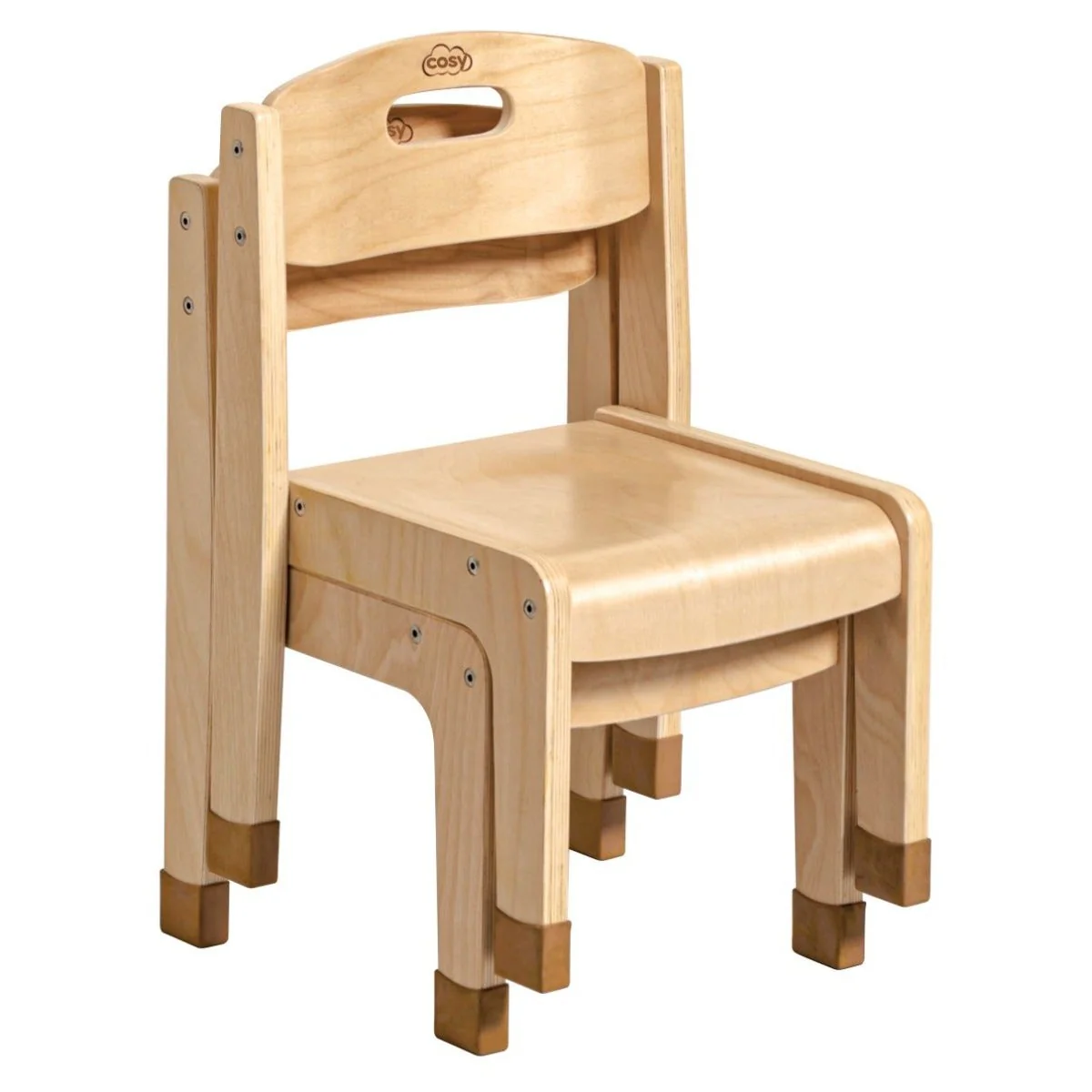 Stackable Chairs 4pk 8.27inH - Image 2