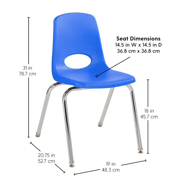 Stackable School Chairs - Image 12