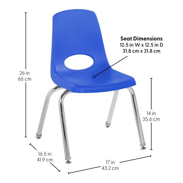Stackable School Chairs - Image 27