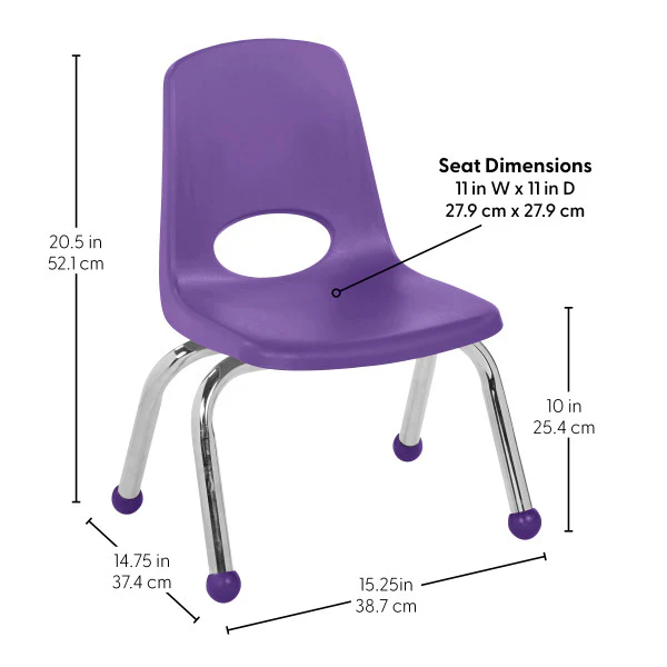 Stackable School Chairs - Image 4