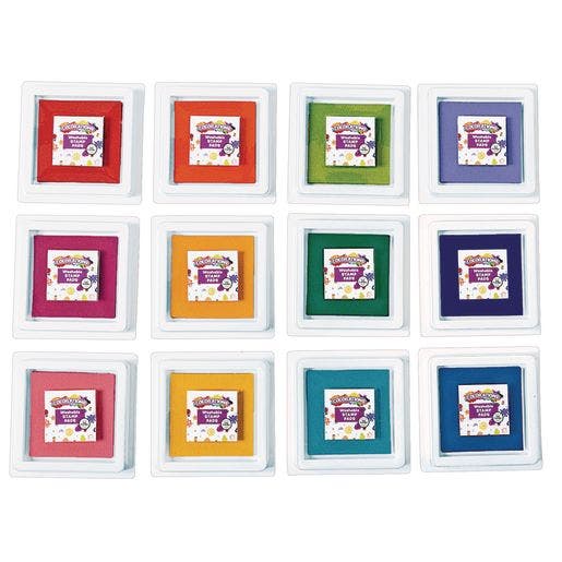Stamp Perfect Wash Stamp Pads Set of 12