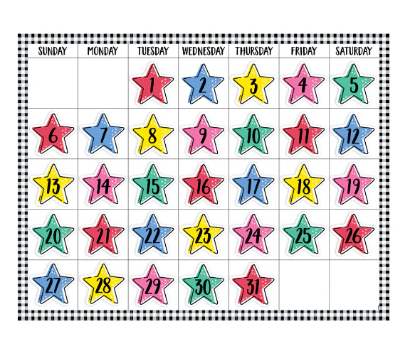 Star Bright Calendar Days - Image 4