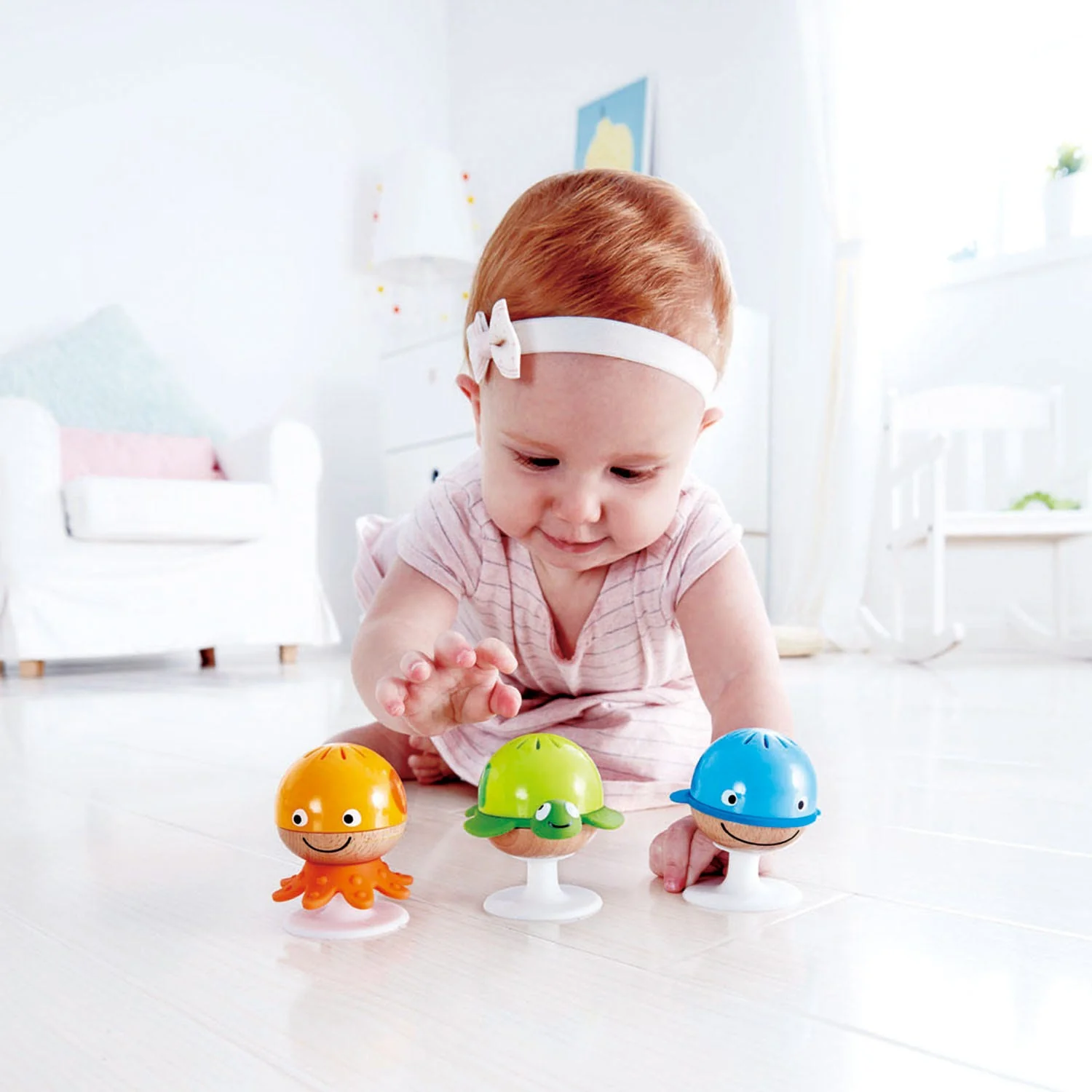 Stay-Put Rattle Set by Hape - Image 4