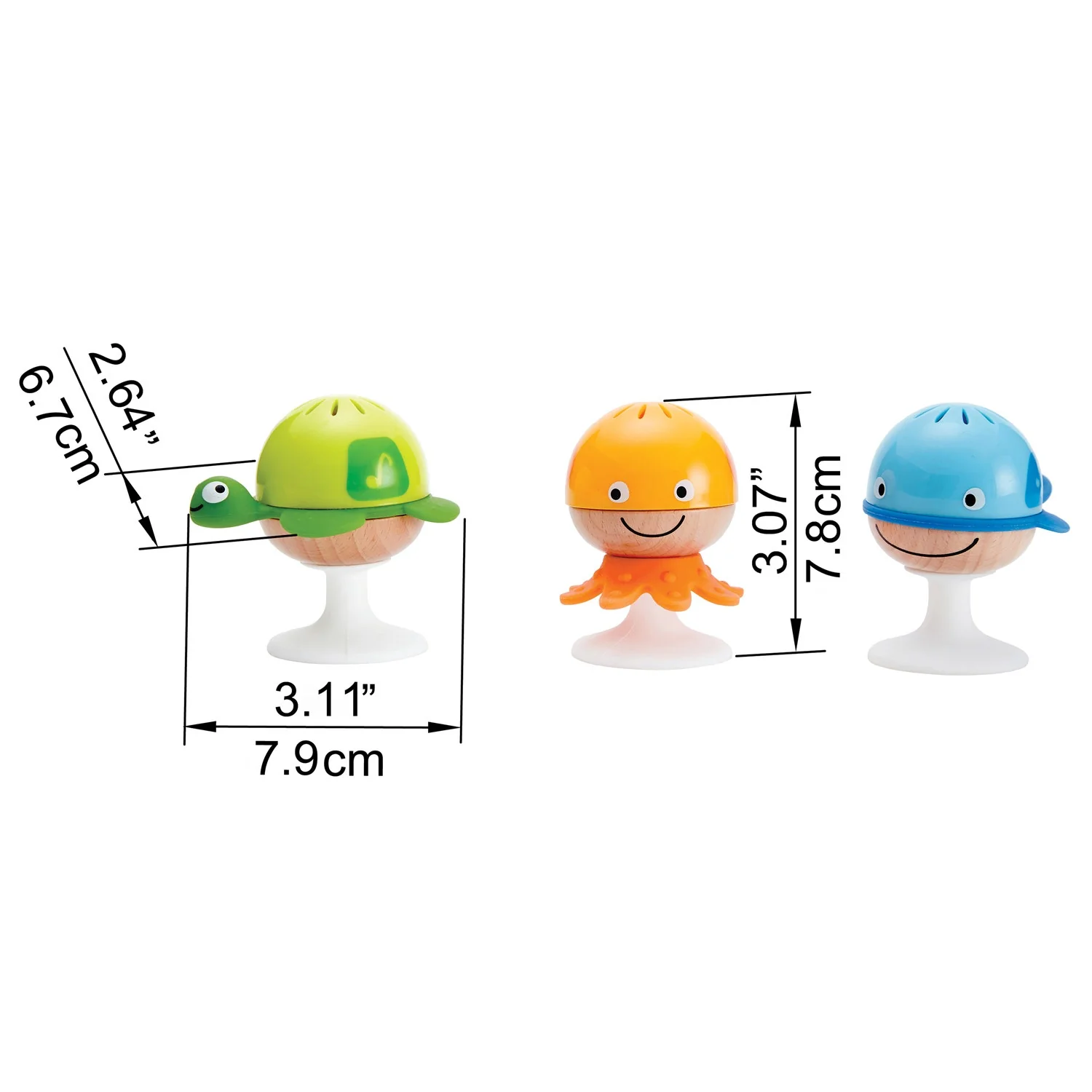 Stay-Put Rattle Set by Hape - Image 6