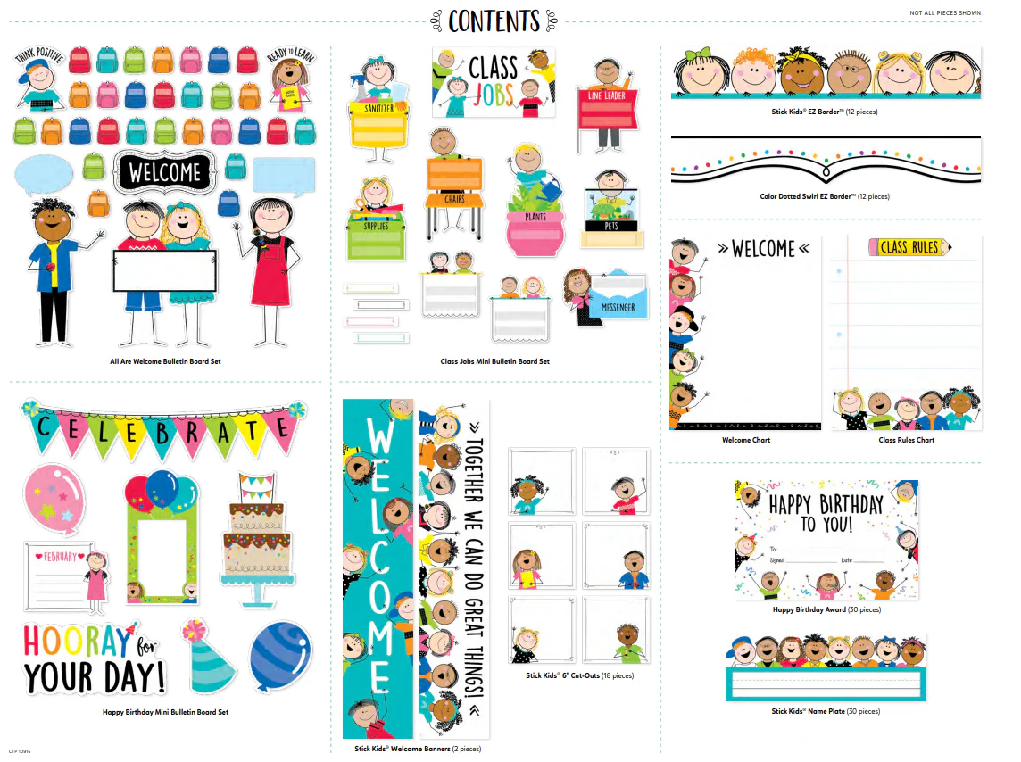 Stick Kids Curated Classroom Decor Set - Image 2