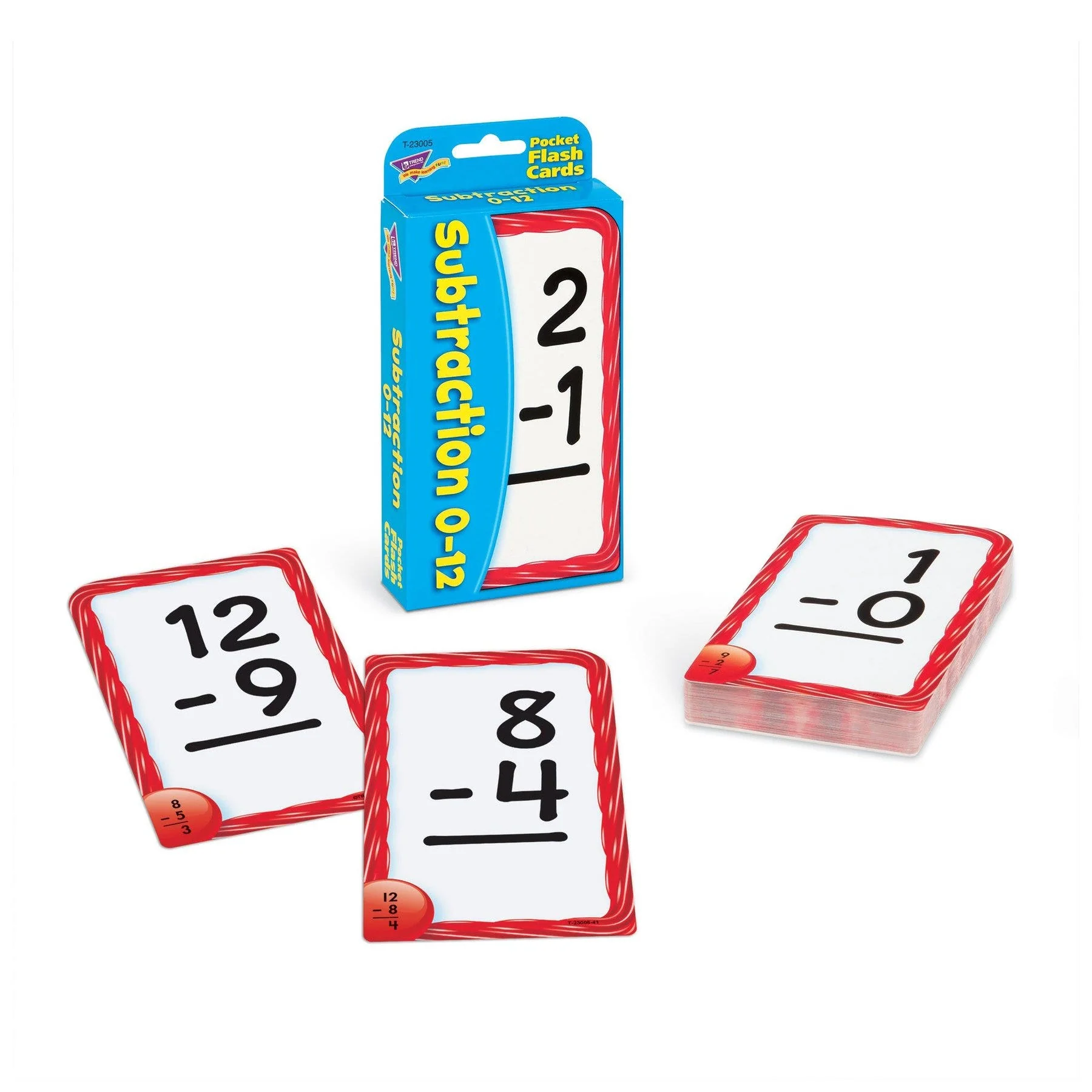 Subtraction Pocket Flash Cards - Image 3
