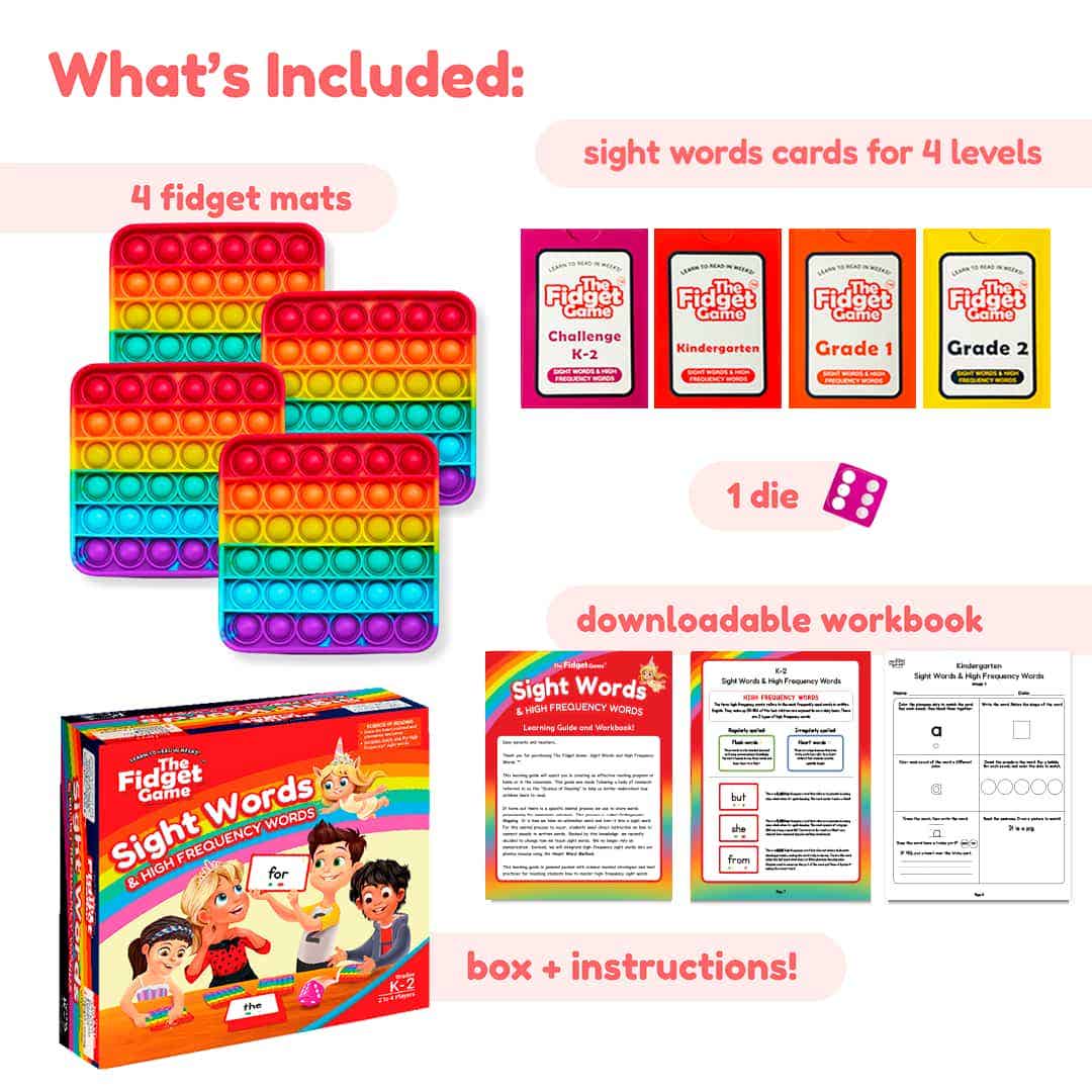 The Fidget Game: Sight Words - Image 3