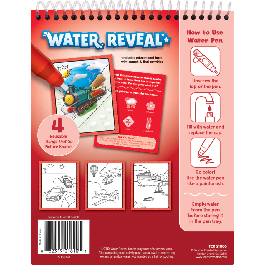 Things That Go Water Reveal - Image 4