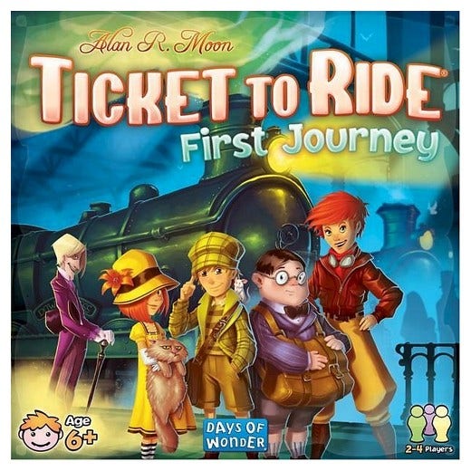 Ticket To Ride First Journey