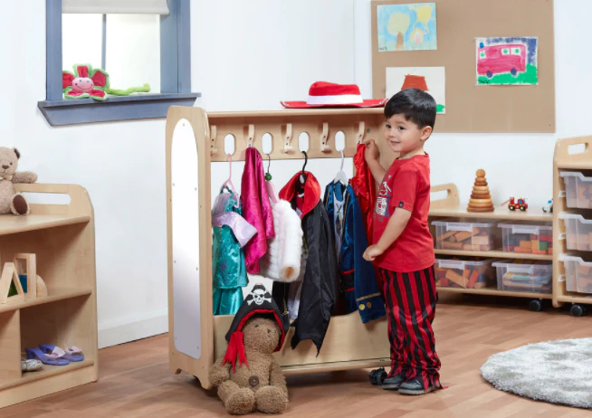 Toddler Mini Mobile Dress Up Trolley - Image 2