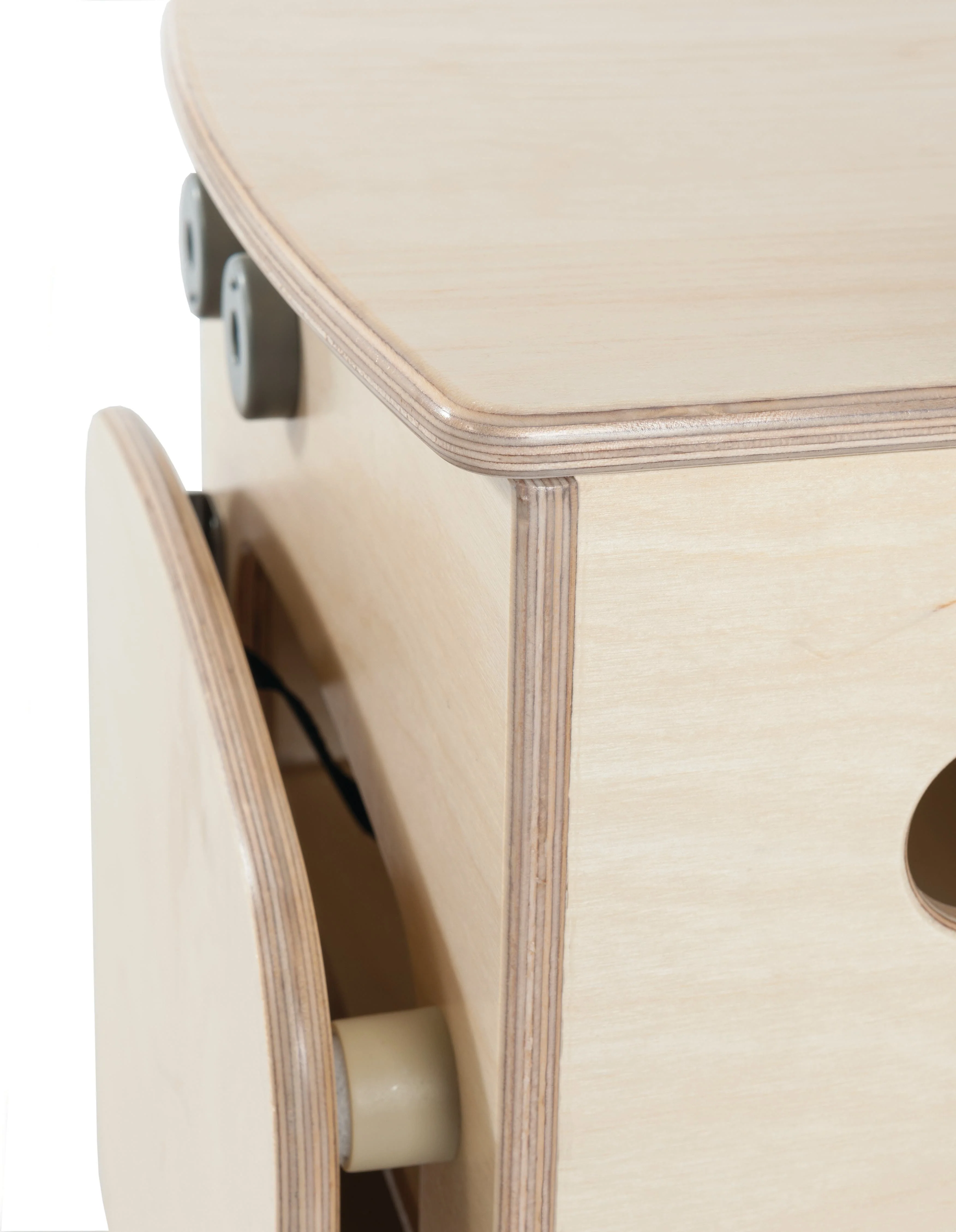 Toddler Natural Kitchen Fridge 16inH - Image 2