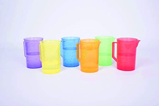Translucent Colour Jug Set of 6 - Image 8