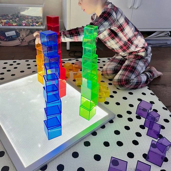 Translucent Colour Cube Set