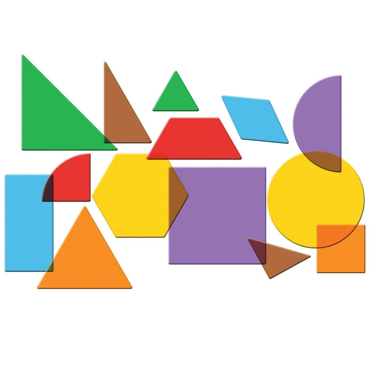 Translucent Geometric Shapes 408 pcs - Image 4