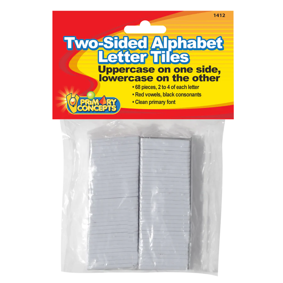 Two Sided Alphabet Letter Tiles - Image 2