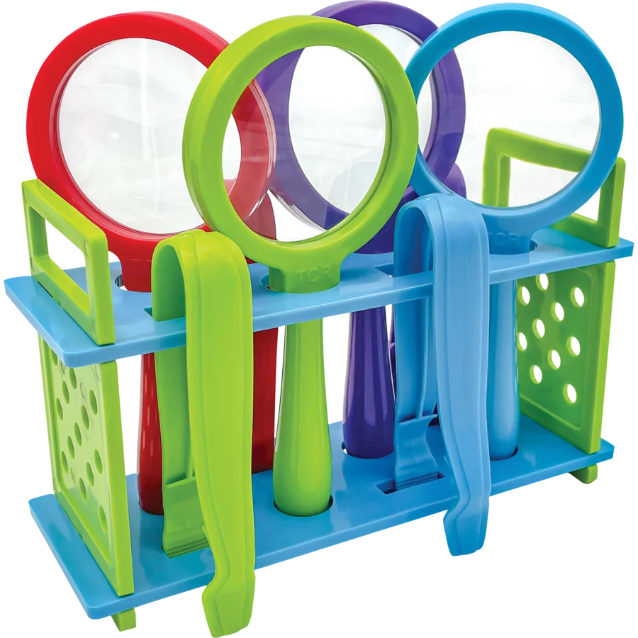 Up-Close Science Magnifying Glasses and Tweezers Activity Se