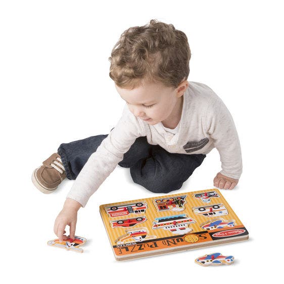 Vehicle Sound Puzzle Melissa & Doug - Image 2