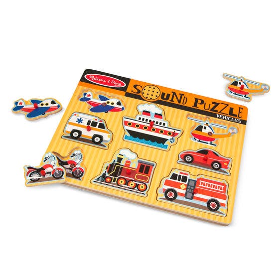 Vehicle Sound Puzzle Melissa & Doug - Image 3