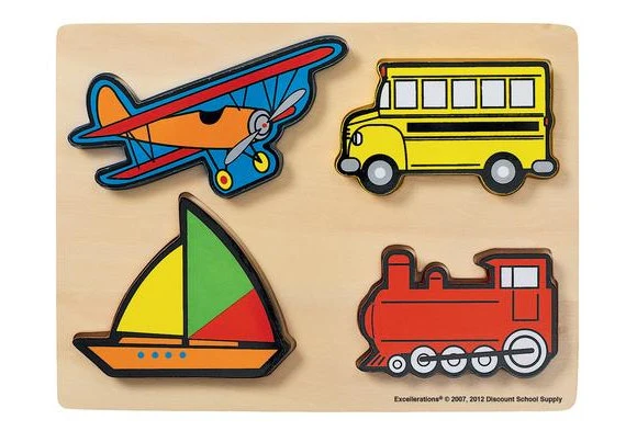 Vehicles Chunky Puzzle