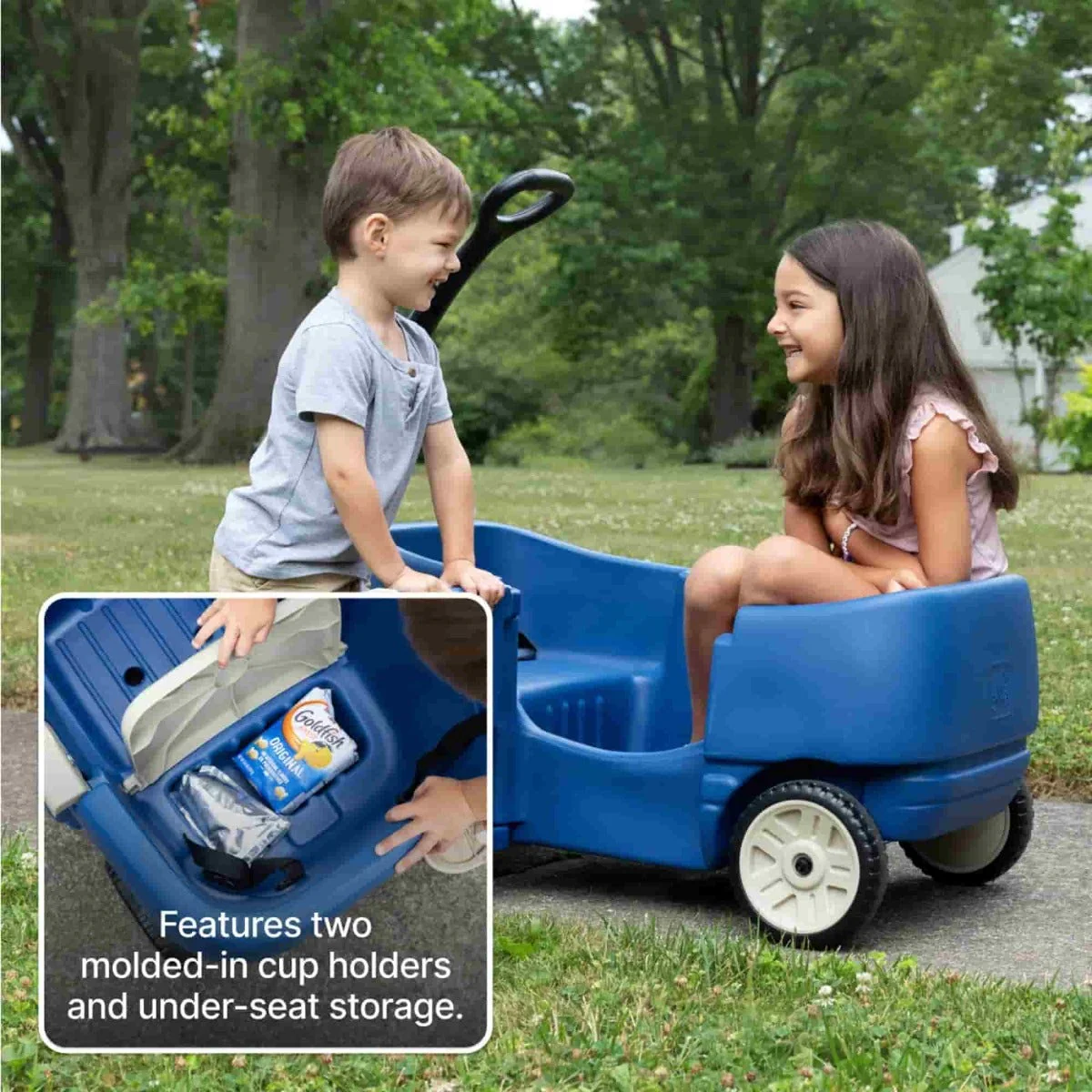 Wagon for Two Plus Denim Blue - Image 2