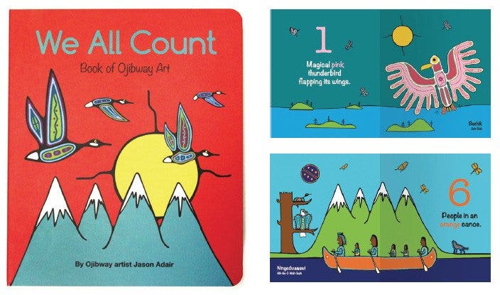 We all Count-Ojibway Art - Image 3