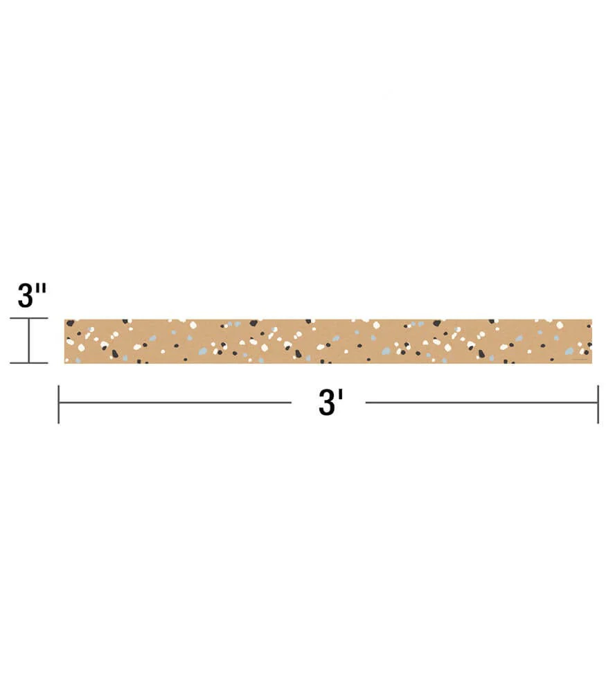 We Belong Speckled Kraft Paper Straight Borders - Image 4