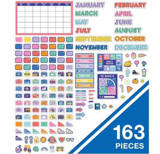 We Stick Together Calendar Bulletin Board Set - Image 2
