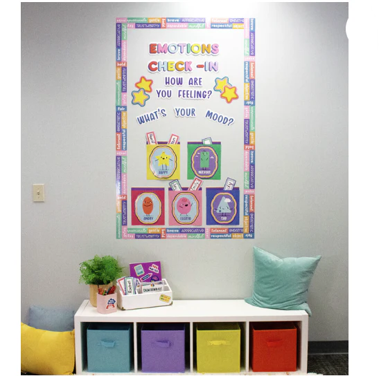 We Stick Together Positive Words Straight Bulletin Board Bor - Image 5