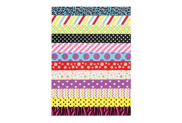 Whimsical Printed Craft Tape Set of 12 - Image 3