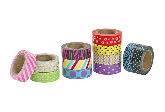 Whimsical Printed Craft Tape Set of 12 - Image 4