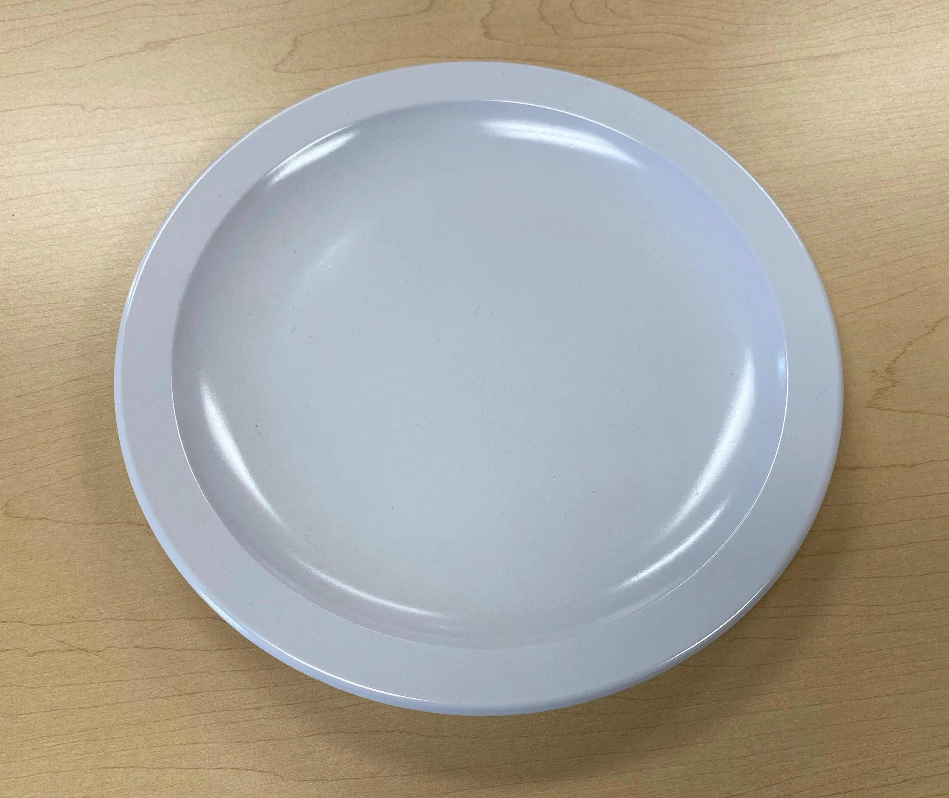 White Plate 9in Heavy Duty