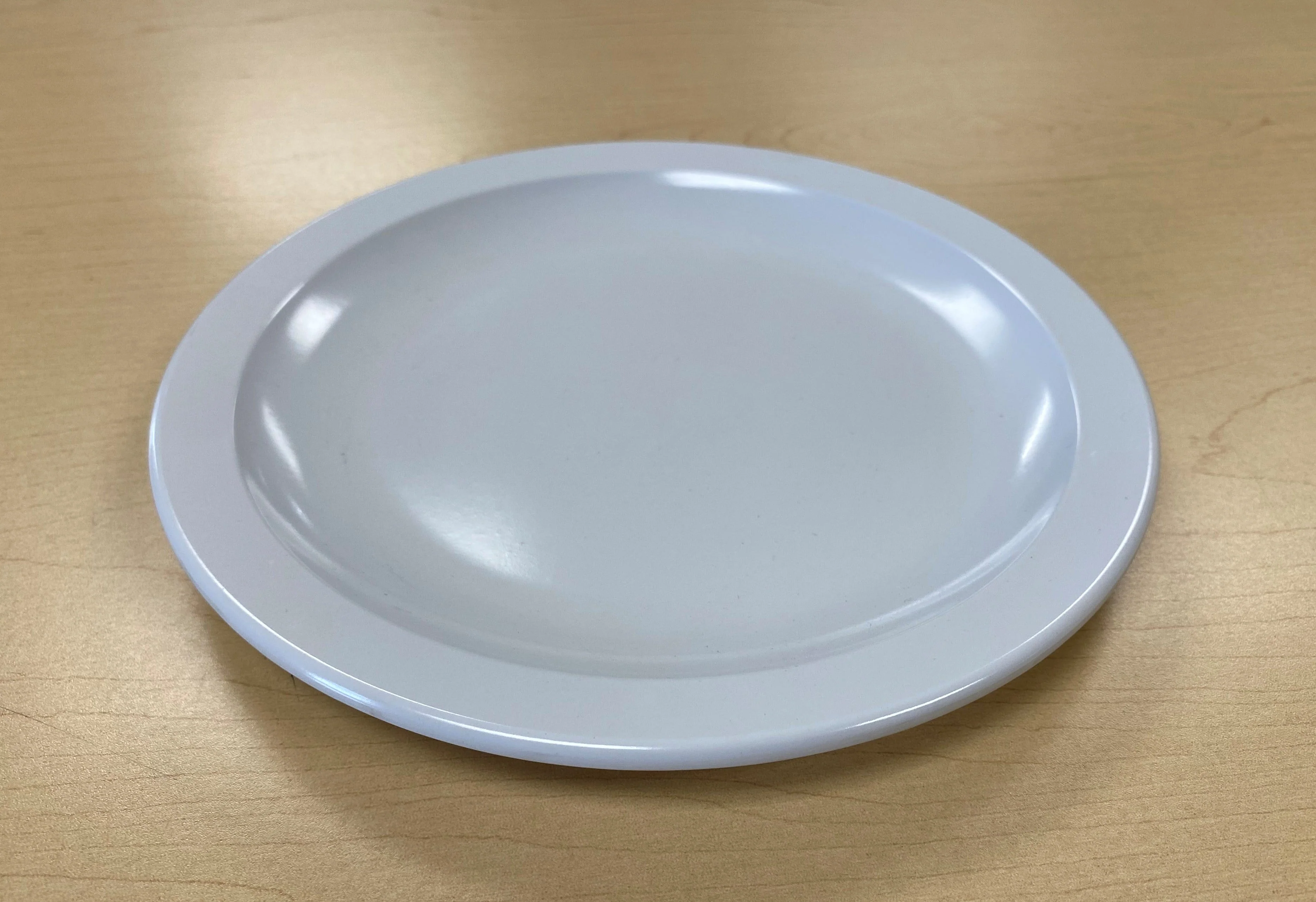 White Plate 9in Heavy Duty - Image 2