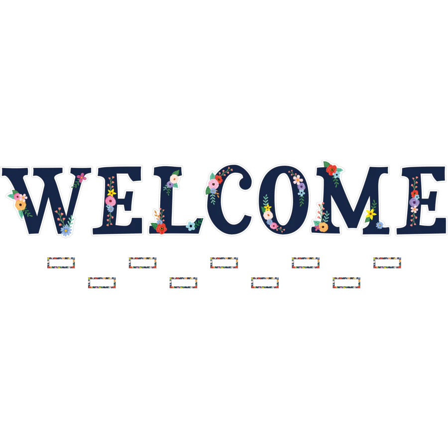Wildflowers Welcome Bulletin Board