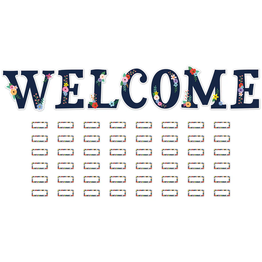 Wildflowers Welcome Bulletin Board - Image 2