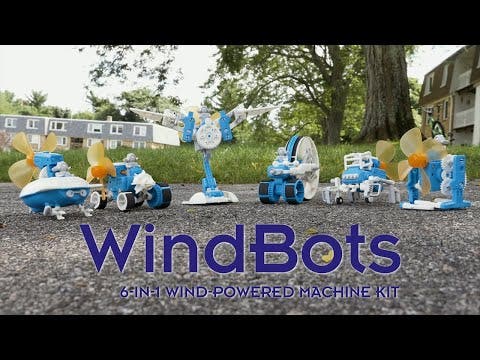 WindBots 6-in-1 Wind-Powered Machine Kit - Image 8