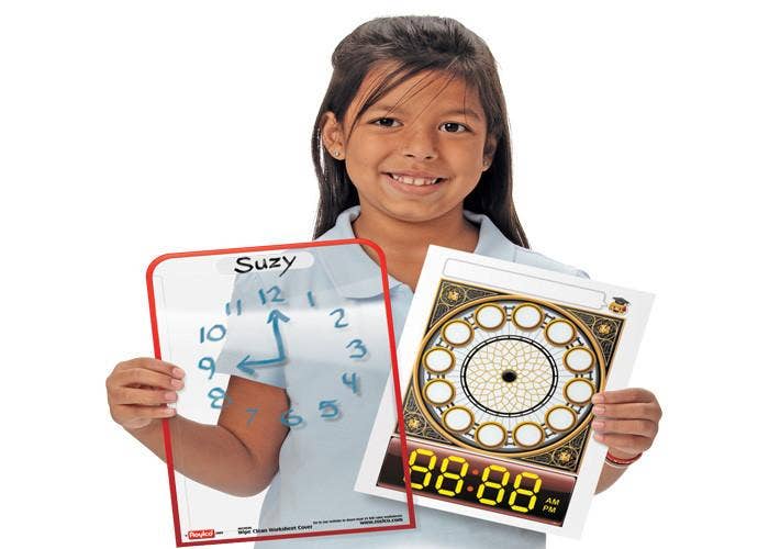 Wipe Clean Worksheet Cover 10 pack