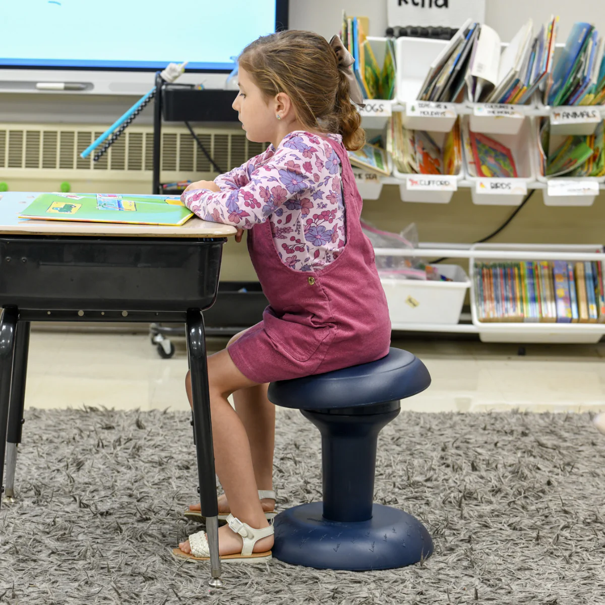 Wobble & Twist Stool Chair - Image 2