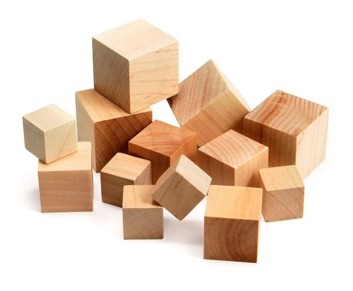 Wood Blocks 48 of Assorted Blocks
