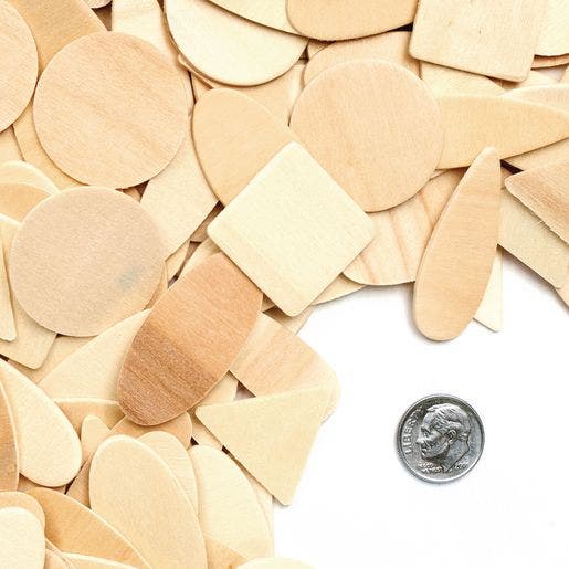 Wood Geo Shapes 1000 Pcs - Image 3