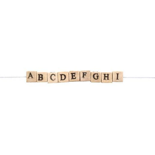 Wooden ABC Beads 600 Pieces - Image 2