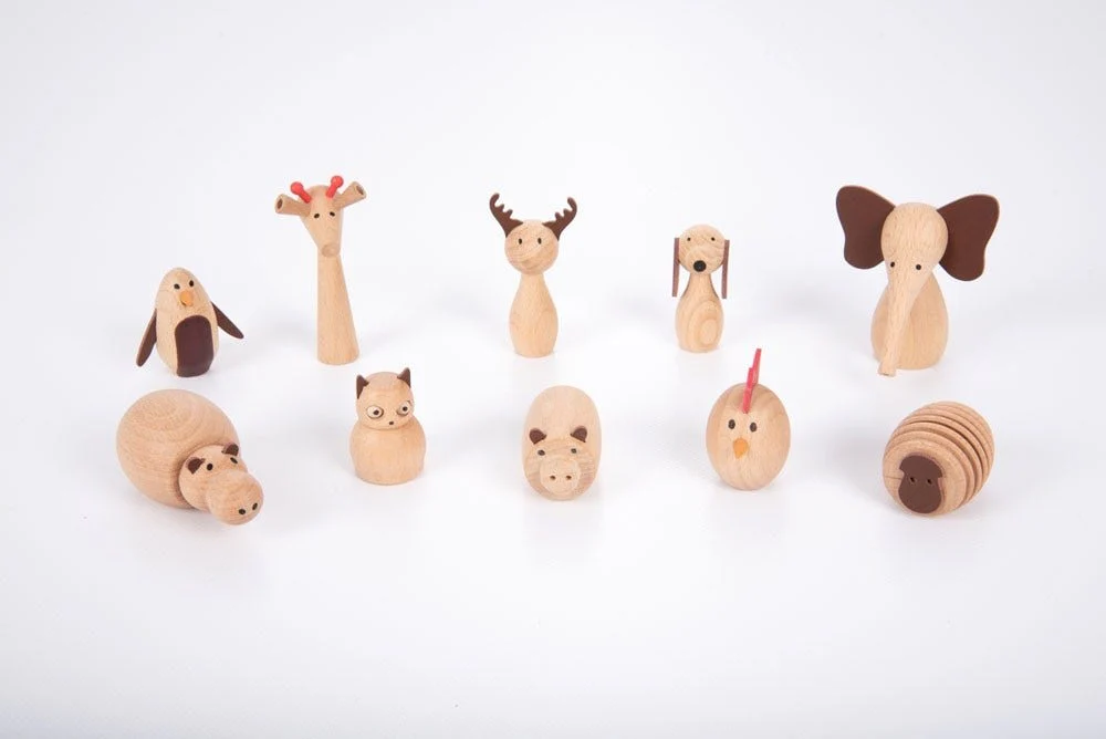 Wooden Animal Friends